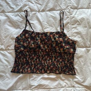 Floral Sleeveless Top